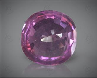 NATURAL  UNHEATED & UNTREATED  PINK SAPPHIRE (MANAK) CERTIFIED 2.00 carats (DIN 83889 )